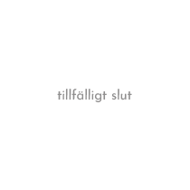 Tillfälligt slut